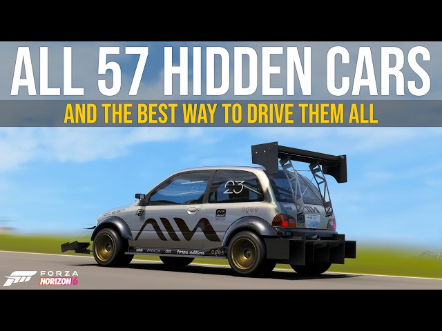 Forza Horizon 6 - ALL 57 HIDDEN CARS (With Tunings)