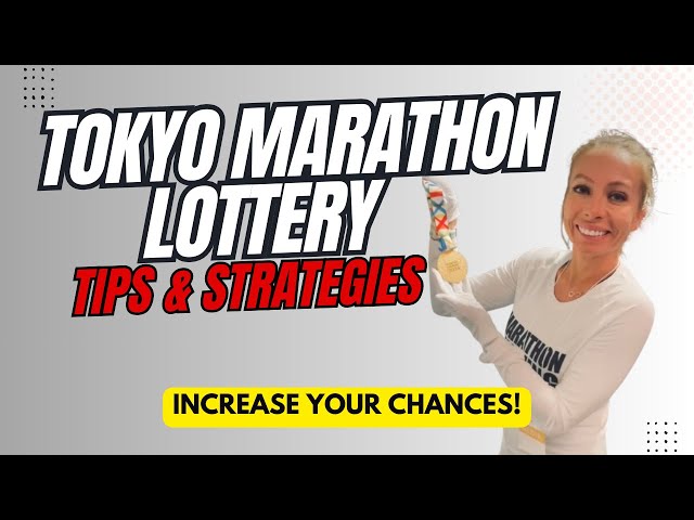 TOKYO Marathon - How to increase you chances of getting in!