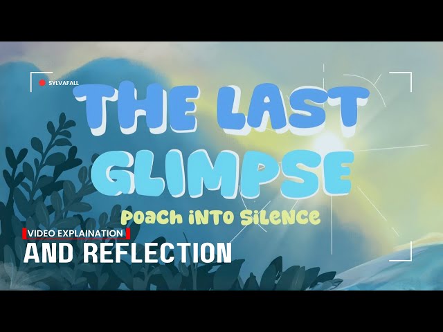 The Last Glimpse | Video explanation and Reflection | DGR14003 - 2D Animation