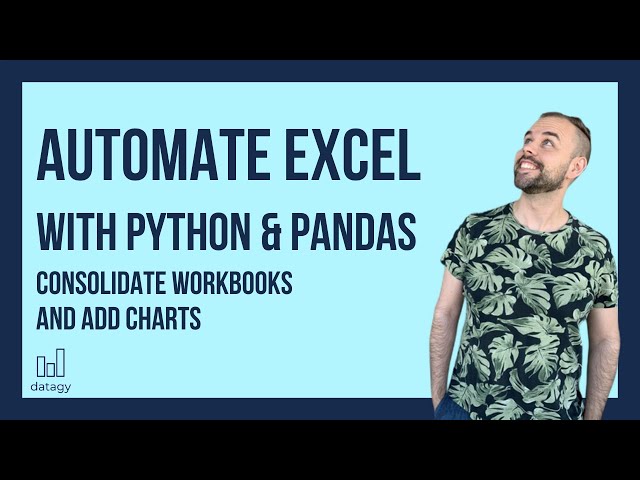 Python Excel Automation #1 - Consolidate Excel Workbooks, Python Pivot Tables, and Excel Charts