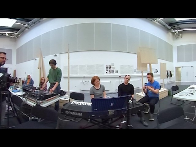 Music in 360°: Inside the The 306: Day rehearsal room.