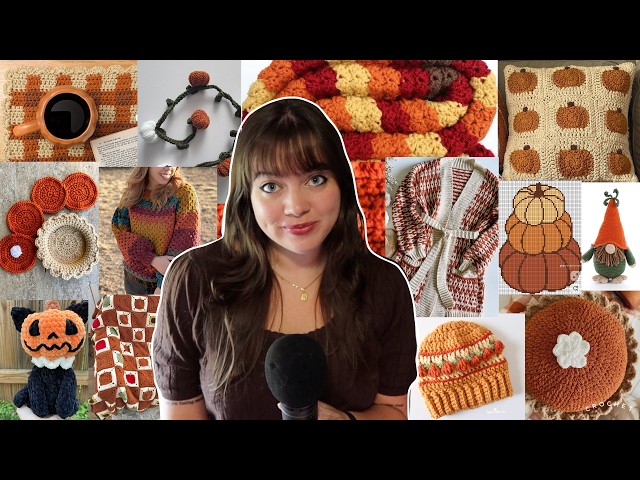 50+ AUTUMN FALL crochet ideas with free patterns (beginner friendly)
