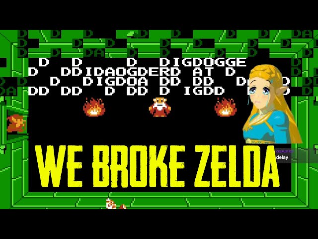 Completely Breaking The Legend of Zelda on Twitch