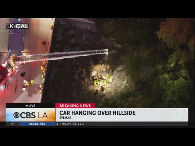 Vehicle in the Pacoima Wash  Sylmar 072826