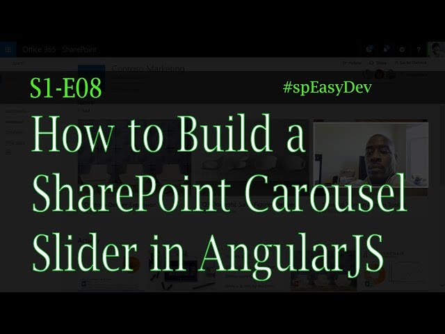 S1E08: How to Build a SharePoint Carousel Slider with AngularJS and Owl Carousel Plugin