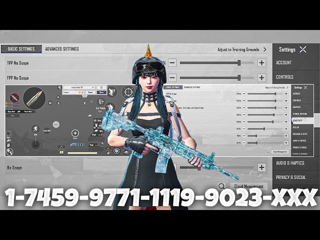 Bgmi Sensitivity Settings 🔥2026 Zero Recoil Sensitivity Code in Bgmi/Pubg | Bgmi 4.5 Sensitivity