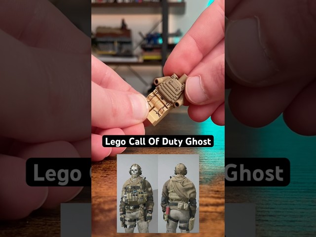 UPGRADING The PERFECT Lego Call Of Duty Ghost #lego #cod #callofduty