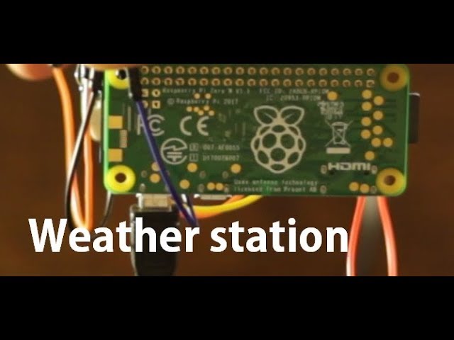 How to build weather station on Raspberry pi Nano W hardware part
