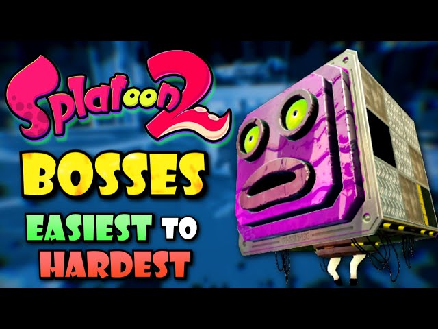 All Splatoon 2 Bosses Ranked from Easiest to Hardest