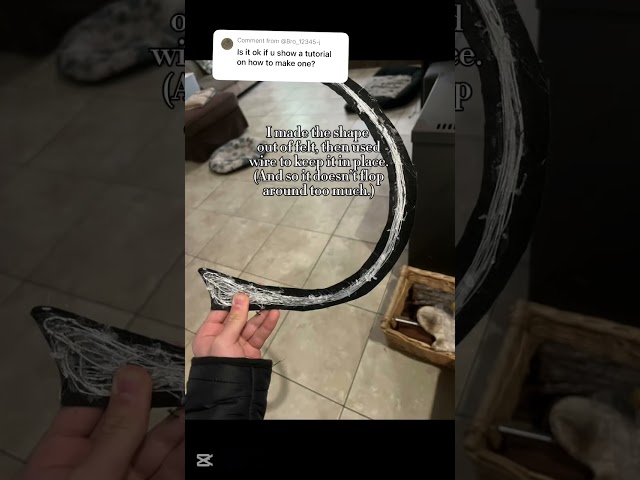 How I made my Two Time tail! #cosplay #tutorial #twotime #forsaken #cringe