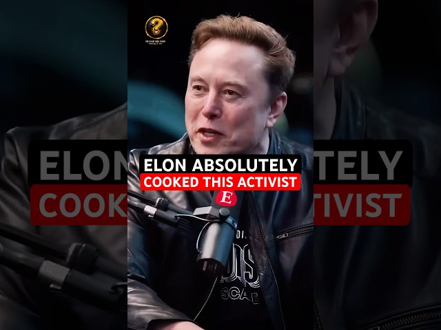 Elon Musk Absolutely COOKED This Activist 😳