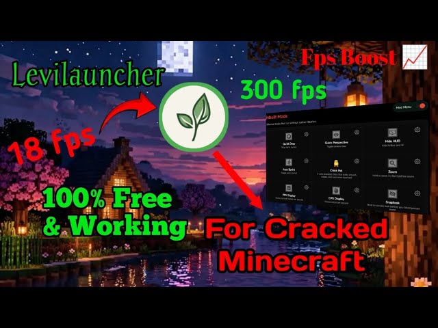LeviLauncher for Cracked Minecraft!! 100% free