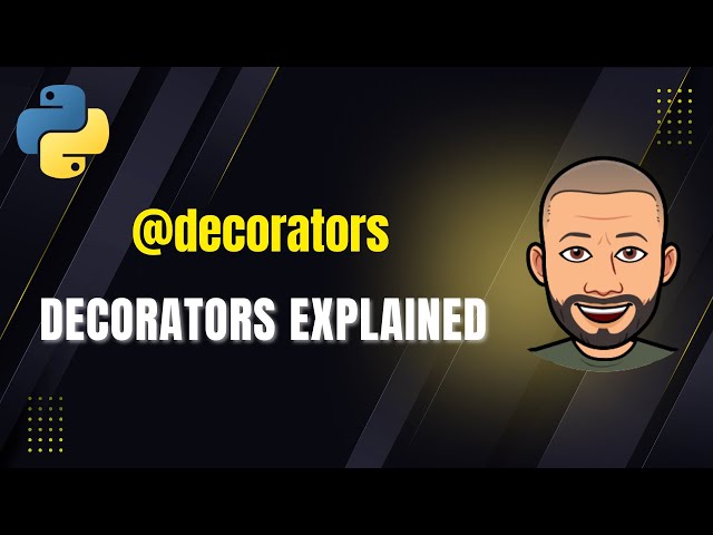 Python Decorators Explained Simply (Beginner Friendly)