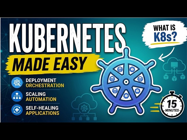 Learn Kubernetes in 15 Minutes | Complete Beginner's Guide