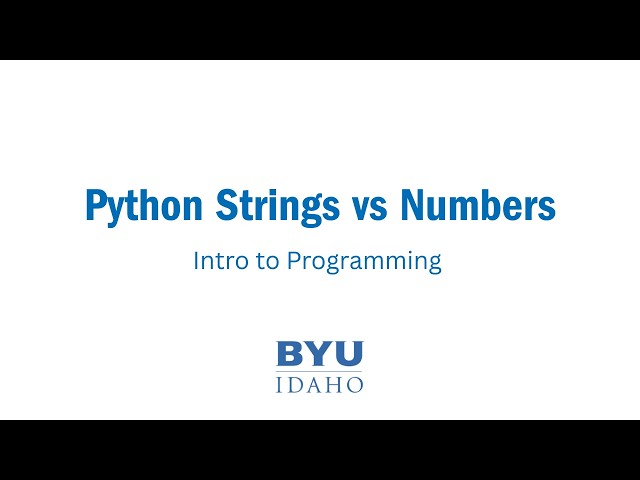 Python Strings vs. Numbers: How Data Types Change Your Code Results