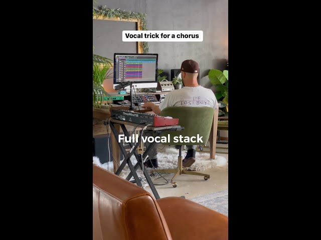 🎙️ Vocal trick for chorus 📷 LAEL