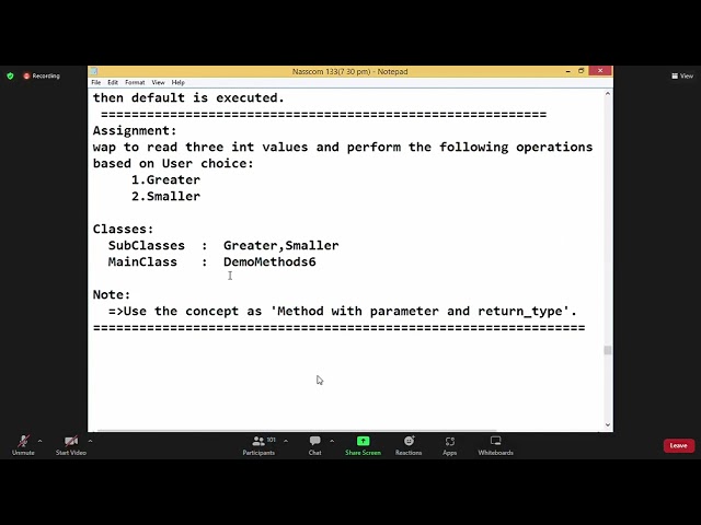 JAVA 04-07-2022