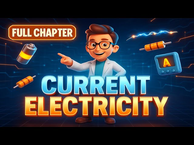 Current Electricity || 3D animated || class 12th full chapter || Physics chapter 3