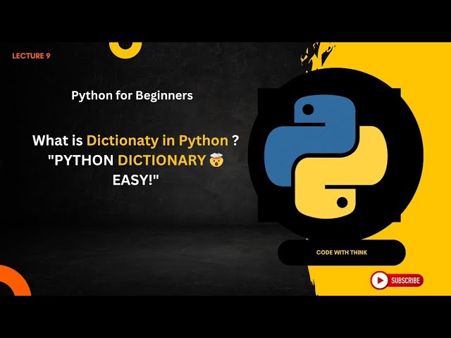 What is the Dictionary in Python? | Python Dictionary Explained in 5 Minutes 