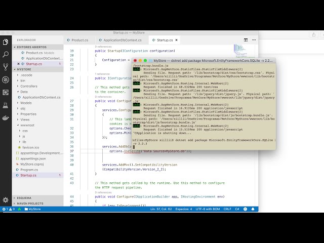 CRUD con ASP.NET Core 2.2 y Entity Framework Core