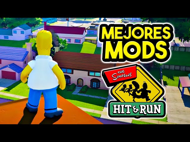 20 AMAZING MODS for THE SIMPSONS HIT & RUN! 🍩