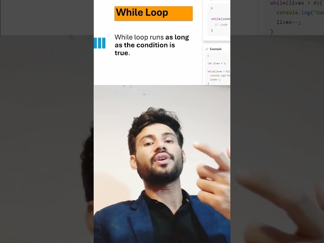 while loop in js #frontendcourse #coding #programming #arithmeticoperators
