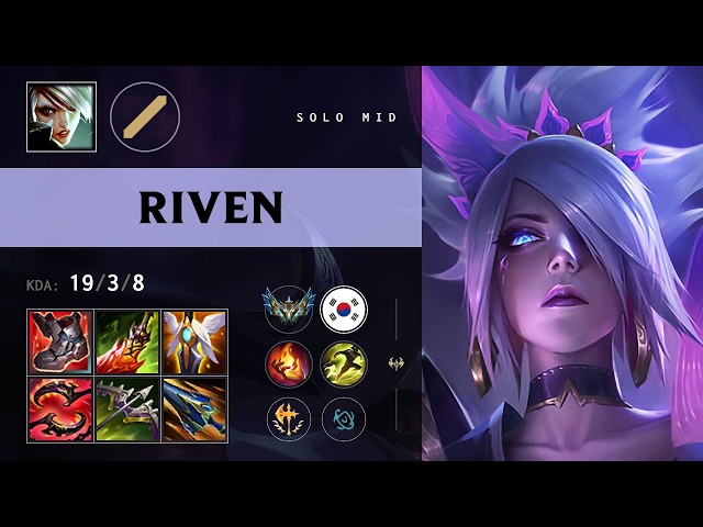 Riven Mid vs Irelia - KR Challenger Patch 26.18