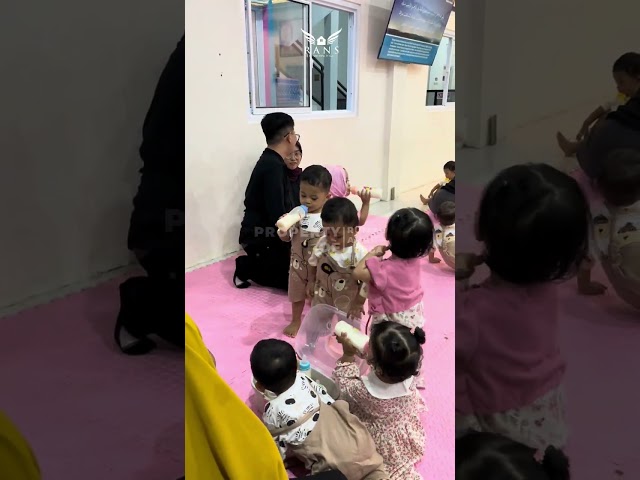 drinking milk while listening to murottal