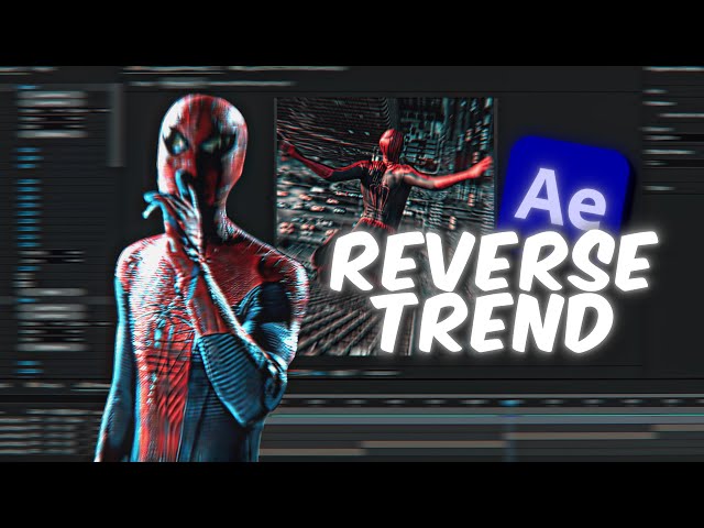 How To Make The Smoothest Reverse Edit? | After Effects Tutorial