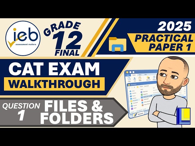IEB Computer Applications Technology | Grade 12 | Paper 1 November 2025 | Q1 File Handling