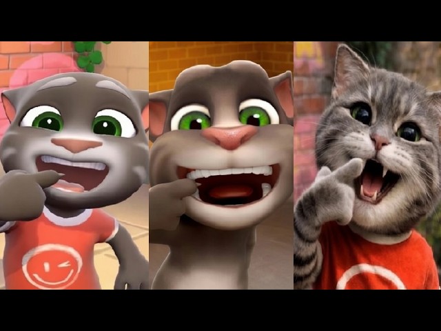 Talking Tom Cat Old version VS New version vsTalking Tom Cat In Real Life (Concept)  Gameplay