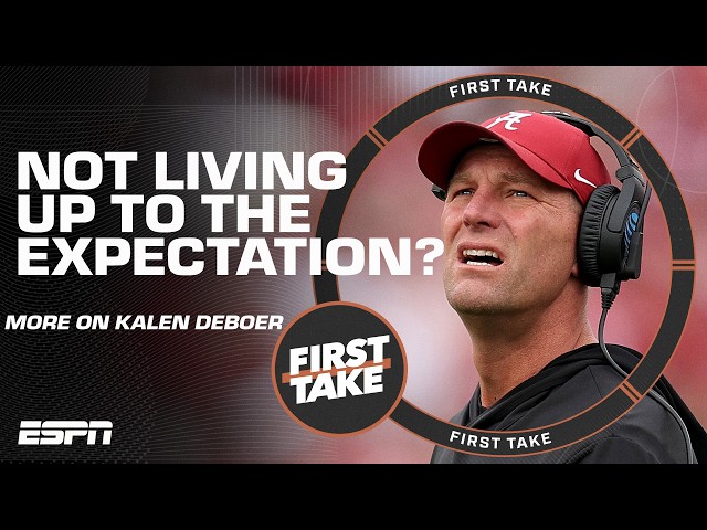 Stephen A. ‘MISSES Nick Saban’ on Alabama’s sideline! 😬 | First Take