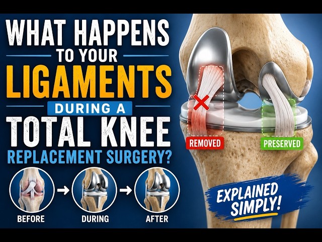 What Happens to the LIGAMENTS During Total Knee Replacement