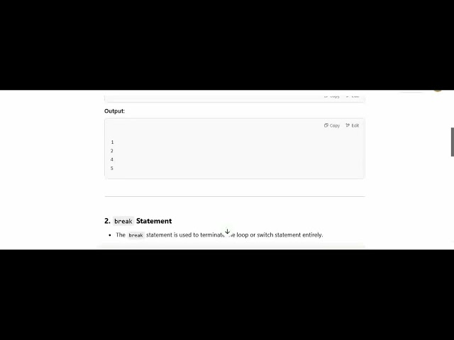 Difference between continue and break statement in java for beginners