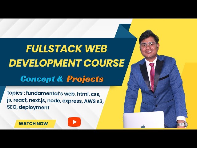 Live  MERN Stack web development course. including HTML, CSS, JS, and cyber security.