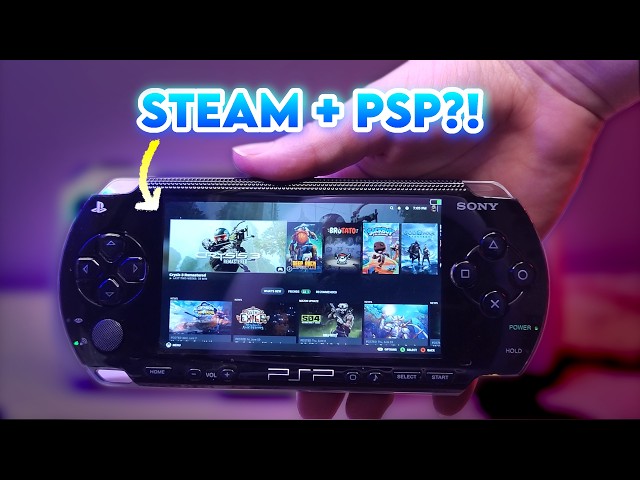 I Turned my PSP into a Mini Steam Deck!!
