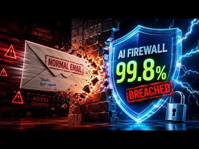 Your AI Firewall Scores 99.8%.  A Polite Email Beat It