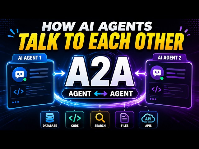 A2A Explained for Beginners | How AI Agents Talk to Each Other