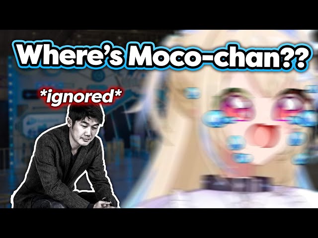Fuwawa got separated from Mococo and completely ignored YAGOO to search for her