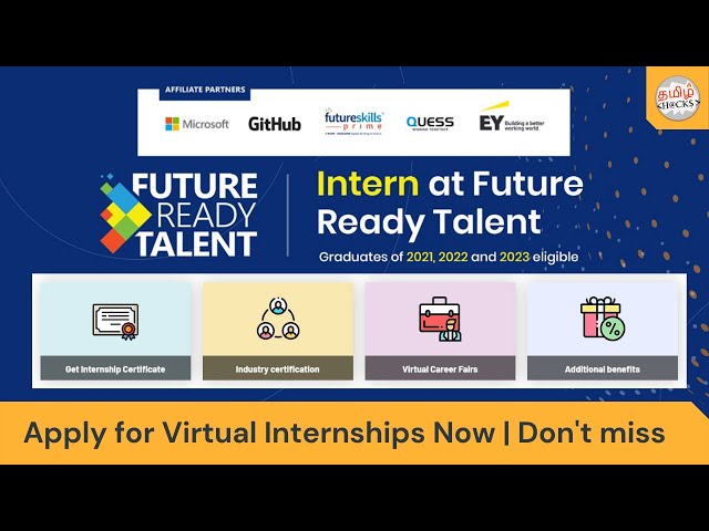 Get Internship from Microsoft / GitHub affiliate | 2021 | 2022 | 2023 batches eligible
