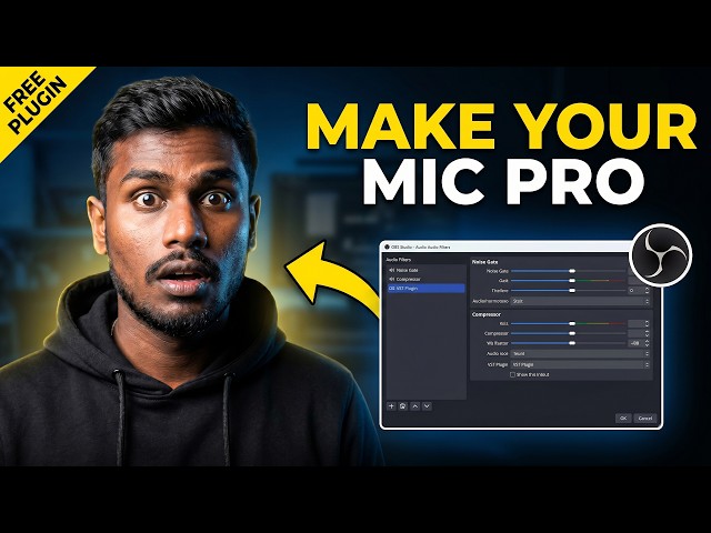 Best Audio Plugin for OBS (FREE) | Improve Audio Quality Instantly