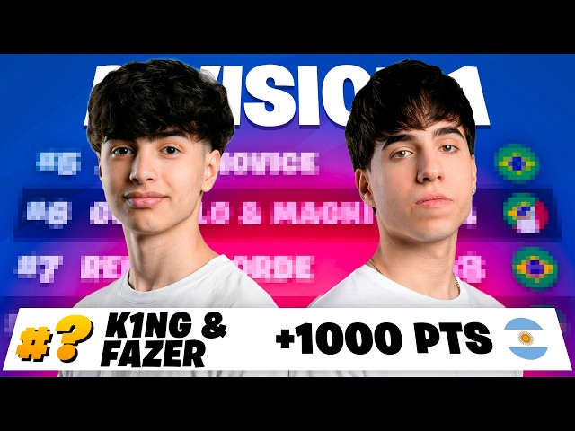 K1ng y Fazer Dominan La Region en la FNCS Division 1