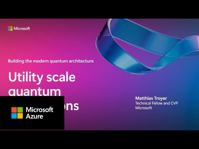 Building the Modern Quantum Architecture: Lecture 1 — Utility-Scale Quantum Applications