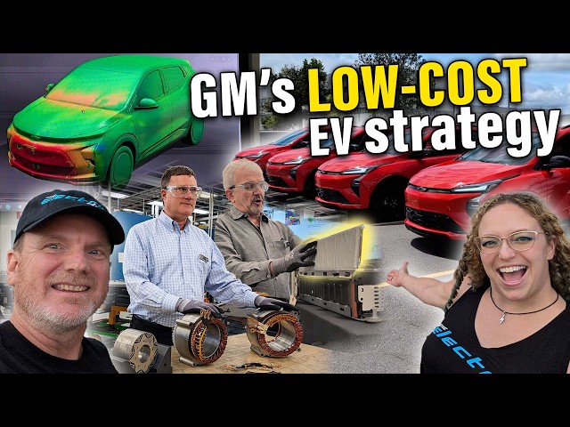 GM's affordable EV plans? We visited their HQ for a deep dive!