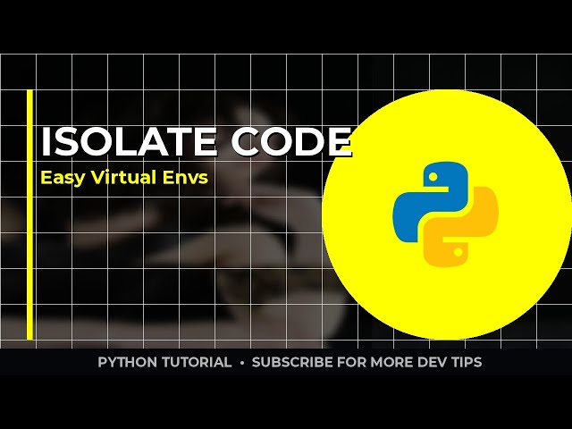 Python Virtual Environment: Isolate Projects in Minutes