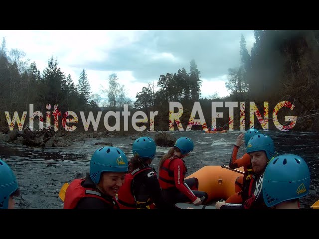 White Water Rafting in Scotland With Active Highs