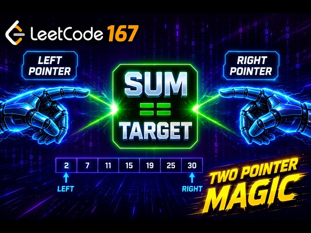 Leetcode 167. Two Sum II - Input Array Is Sorted