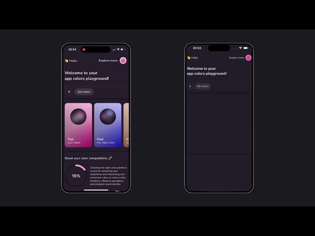 ColorsApp Home Header Animation ✦ React Native ✦ makeitanimated.dev