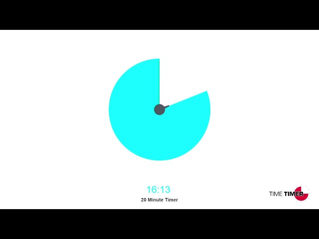 Countdown Timer  | 20 Minute Timer | Time Timer