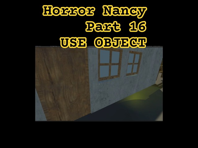 My GameDev Horror Nancy Part 16: Use Key on Chest #gamedevblog #tutorial #horror #gamedev